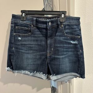 American Eagle distressed shorts